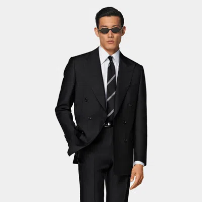 Suitsupply Black Tailored Fit Milano Suit