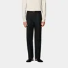 Suitsupply Black Slim Leg Straight Tuxedo Pants
