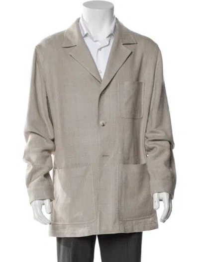 Pre-owned Suitsupply Blazer In Neutral
