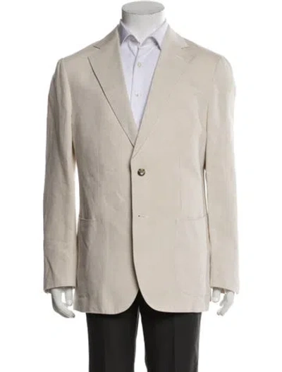 Pre-owned Suitsupply Blazer In Neutral