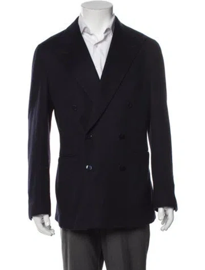 Pre-owned Suitsupply Cashmere Blazer In Blue