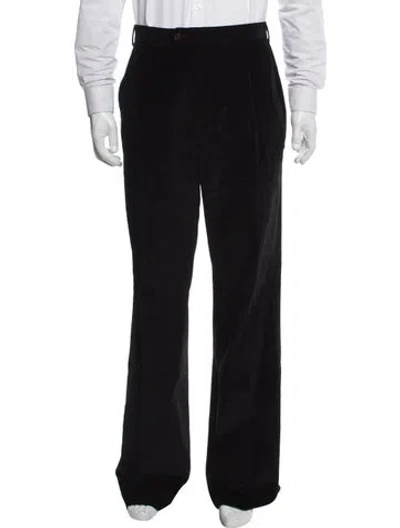 Pre-owned Suitsupply Corduroy Pants In Black