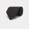 Suitsupply Dark Brown Graphic Tie