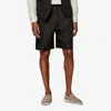Suitsupply Dark Brown Pleated Mira Shorts