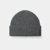 Suitsupply Dark Grey Beanie In Gray