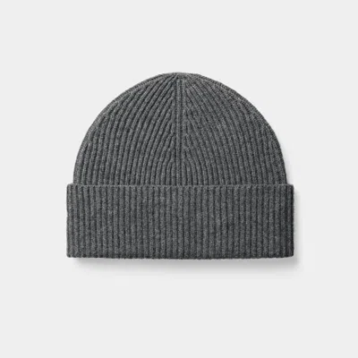 Suitsupply Dark Grey Beanie In Gray