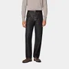 Suitsupply Dark Grey Straight Leg Tapered Jeans