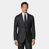 Suitsupply Dark Grey Tailored Fit Havana Suit