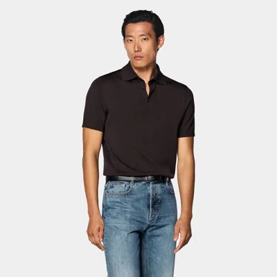 Suitsupply Dark Red Polo