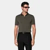 Suitsupply Green Polo In Green
