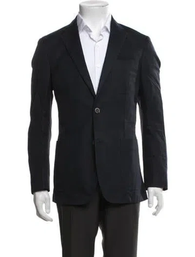 Pre-owned Suitsupply Jacket In Black/blue