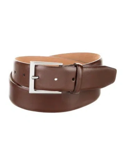 Pre-owned Suitsupply Leather Belt In Brown