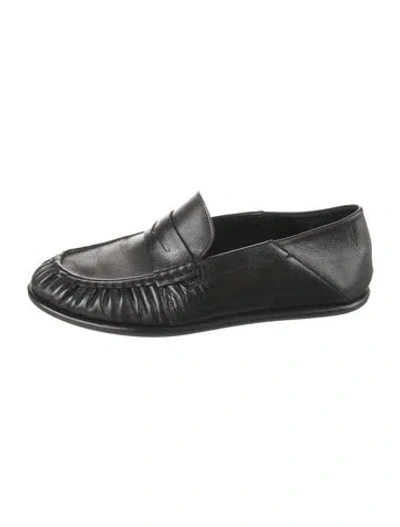 Pre-owned Suitsupply Leather Moccasins In Black