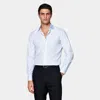 Suitsupply Light Blue Classic Collar Shirt In Blue