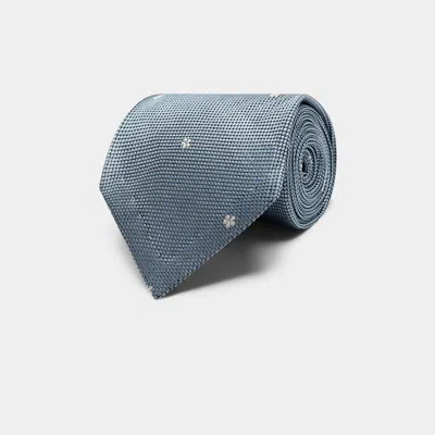 Suitsupply Light Blue Flower Tie