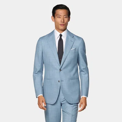 Suitsupply Light Blue Perennial Tailored Fit Havana Suit