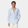 Suitsupply Light Blue Tailored Fit Shirt