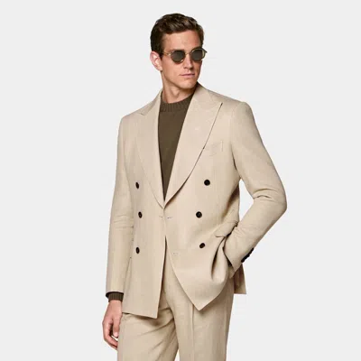 Suitsupply Light Brown Tailored Fit Milano Suit