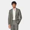 SUITSUPPLY SUITSUPPLY LIGHT GREEN TAILORED FIT HAVANA SUIT