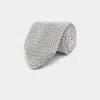 Suitsupply Light Grey Knitted Tie