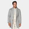 Suitsupply Light Grey Overcoat