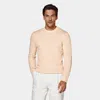 SUITSUPPLY SUITSUPPLY LIGHT PINK CREWNECK