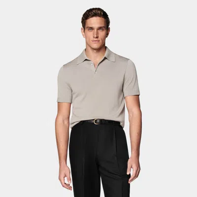 Suitsupply Light Taupe Polo