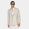 Suitsupply Light Taupe Tailored Fit Havana Blazer