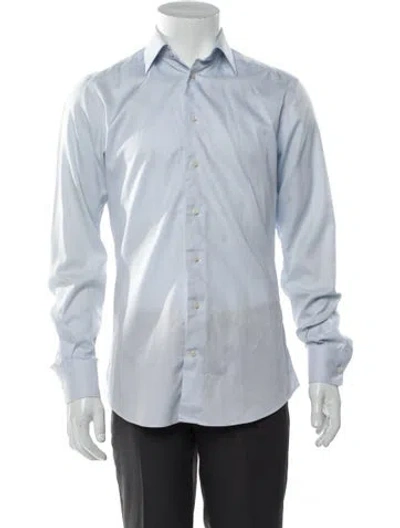 Pre-owned Suitsupply Long Sleeve Dress Shirt In Blue