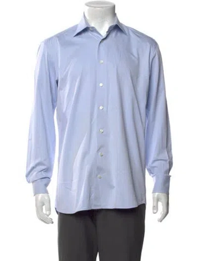 Pre-owned Suitsupply Long Sleeve Dress Shirt In Blue