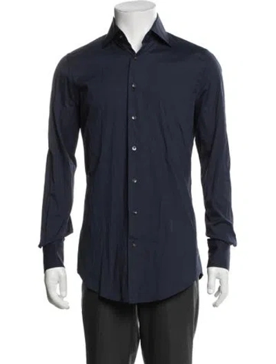 Pre-owned Suitsupply Long Sleeve Dress Shirt In Blue