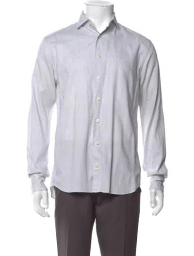 Pre-owned Suitsupply Long Sleeve Dress Shirt In Gray
