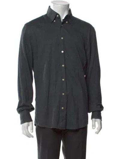 Pre-owned Suitsupply Long Sleeve Dress Shirt In Gray
