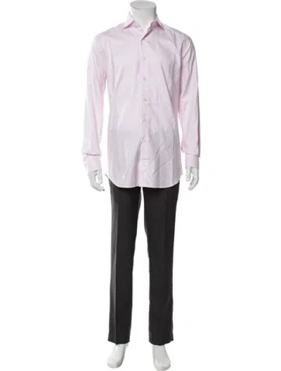 Pre-owned Suitsupply Long Sleeve Dress Shirt In Pink