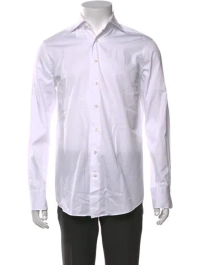 Pre-owned Suitsupply Long Sleeve Dress Shirt In Purple