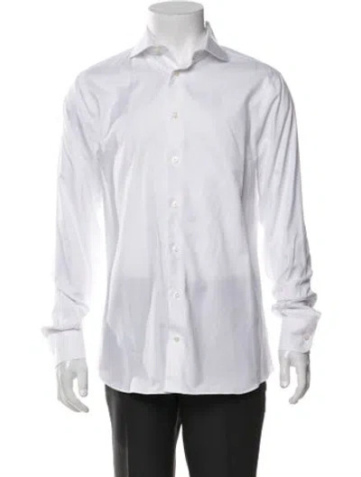 Pre-owned Suitsupply Long Sleeve Dress Shirt In Purple