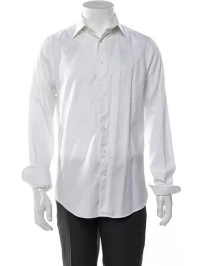 Pre-owned Suitsupply Long Sleeve Dress Shirt In White