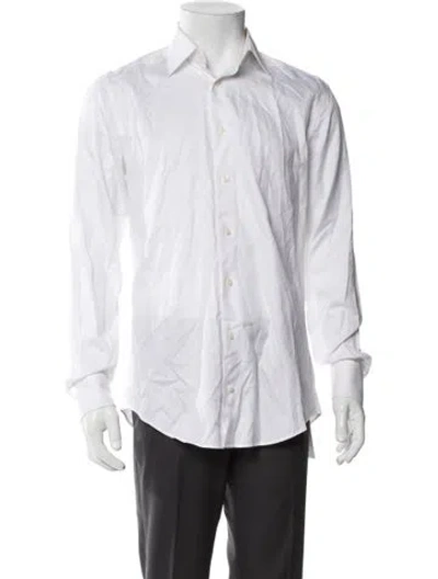 Pre-owned Suitsupply Long Sleeve Dress Shirt In White
