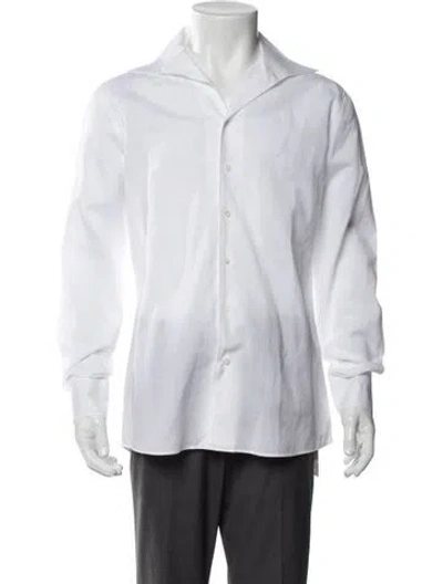 Pre-owned Suitsupply Long Sleeve Dress Shirt In White