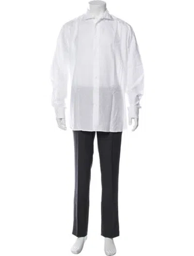 Pre-owned Suitsupply Long Sleeve Dress Shirt In White