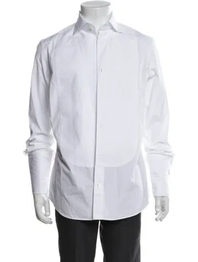 Pre-owned Suitsupply Long Sleeve Dress Shirt In White
