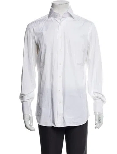 Pre-owned Suitsupply Long Sleeve Dress Shirt In White