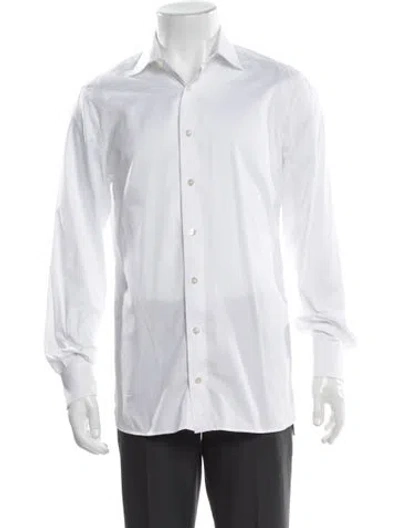 Pre-owned Suitsupply Long Sleeve Dress Shirt In White