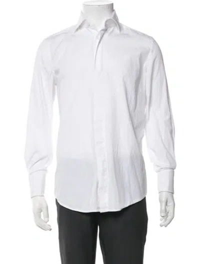 Pre-owned Suitsupply Long Sleeve Dress Shirt In White