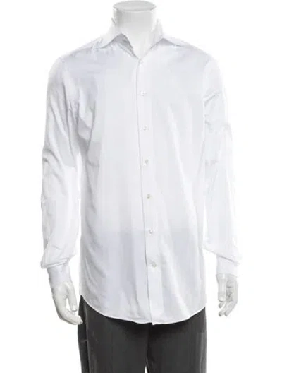 Pre-owned Suitsupply Long Sleeve Dress Shirt In White