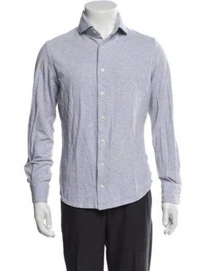 Pre-owned Suitsupply Long Sleeve Shirt In Gray