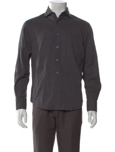 Pre-owned Suitsupply Long Sleeve Shirt In Gray