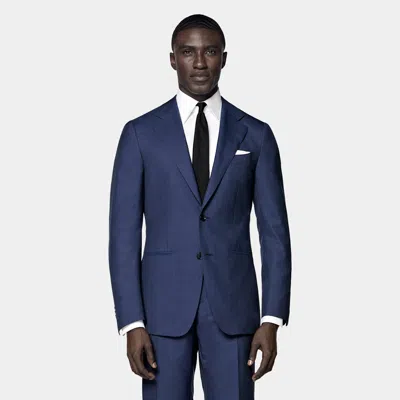 Suitsupply Mid Blue Perennial Tailored Fit Havana Suit