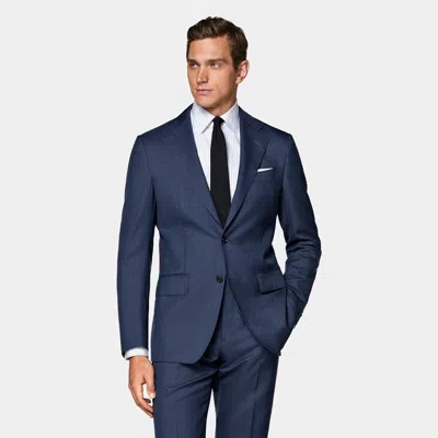 Suitsupply Mid Blue Perennial Tailored Fit Havana Suit