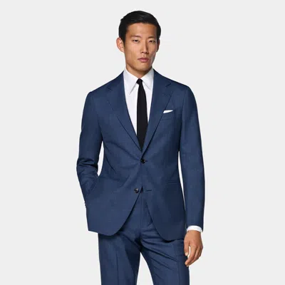 Suitsupply Mid Blue Perennial Tailored Fit Havana Suit